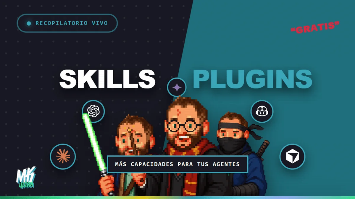 Recopilatorio de skills y plugins gratuitos para agentes