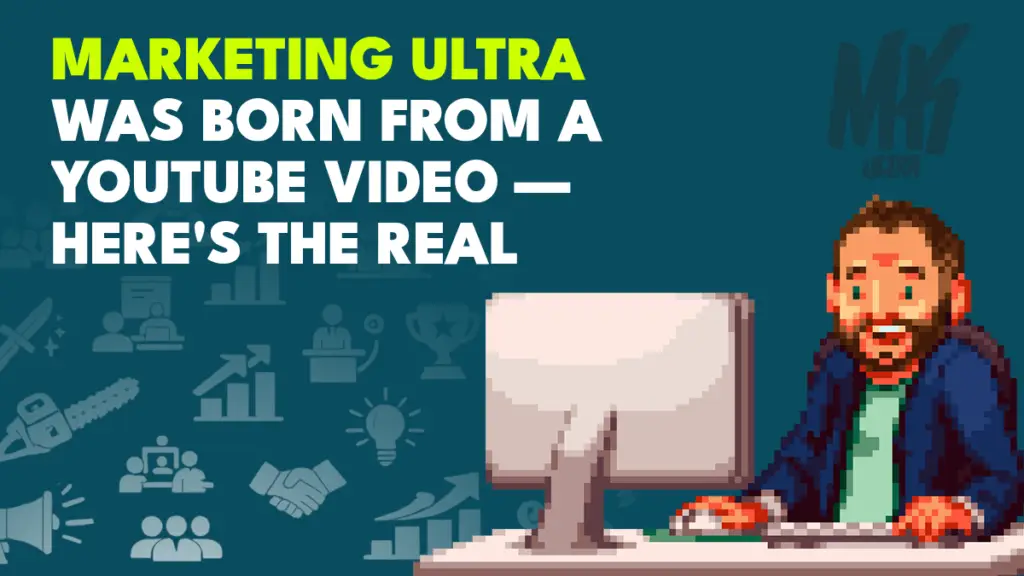 Marketing Ultra origin story header