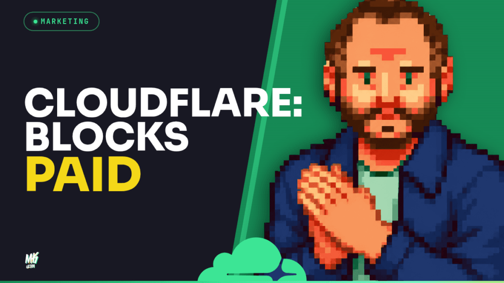 Article header: Cloudflare Blocks AI Crawlers by Default: The Real Impact