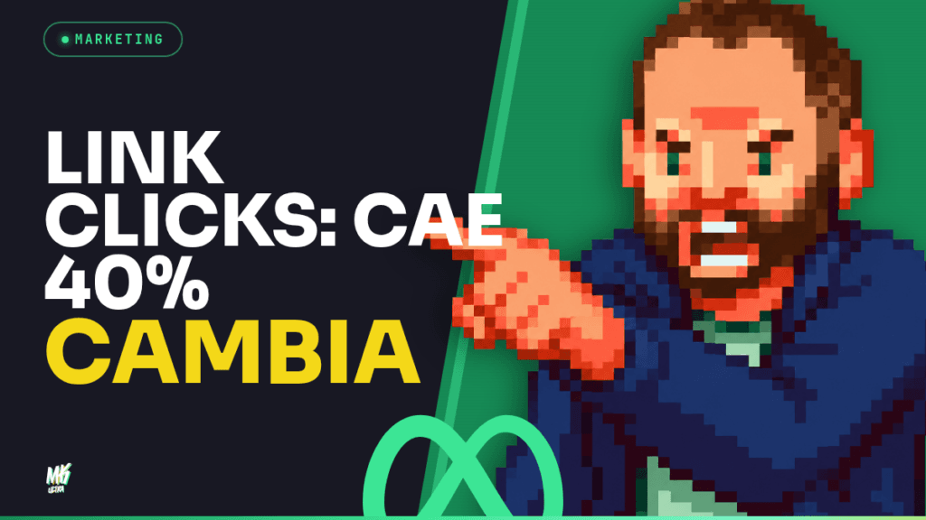 Link Clicks en Meta Ads: qué cambia y por qué bajan un 40%