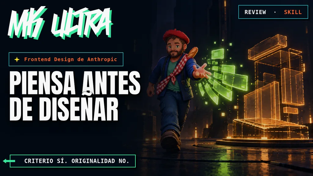 Review de Frontend Design de Anthropic: análisis, límites y veredicto