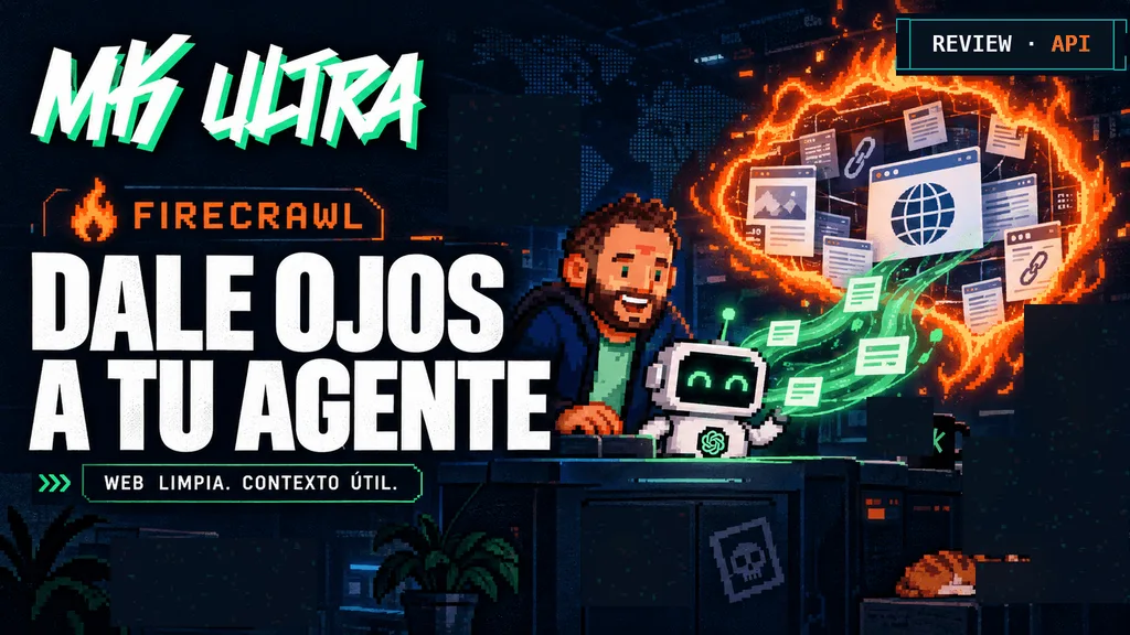 Firecrawl review: dale ojos a tu agente de IA