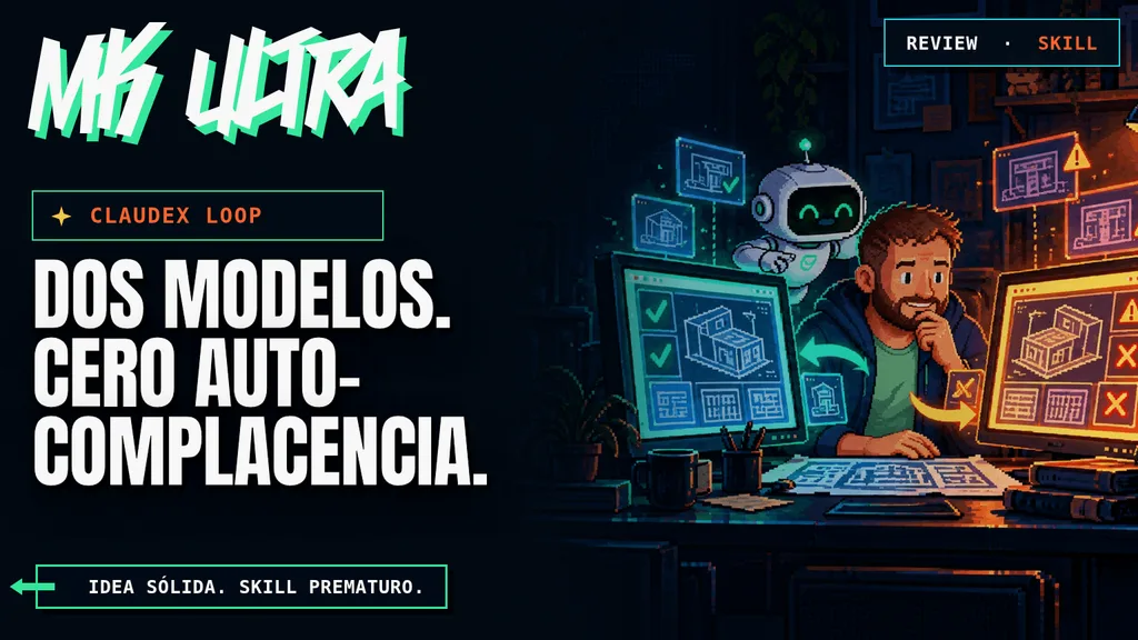 Claudex Loop: dos IA cruzadas para que el plan no explote