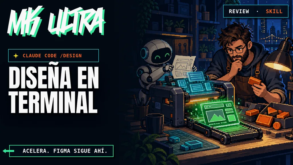 Claude Code /design: de idea a componente en 20 minutos
