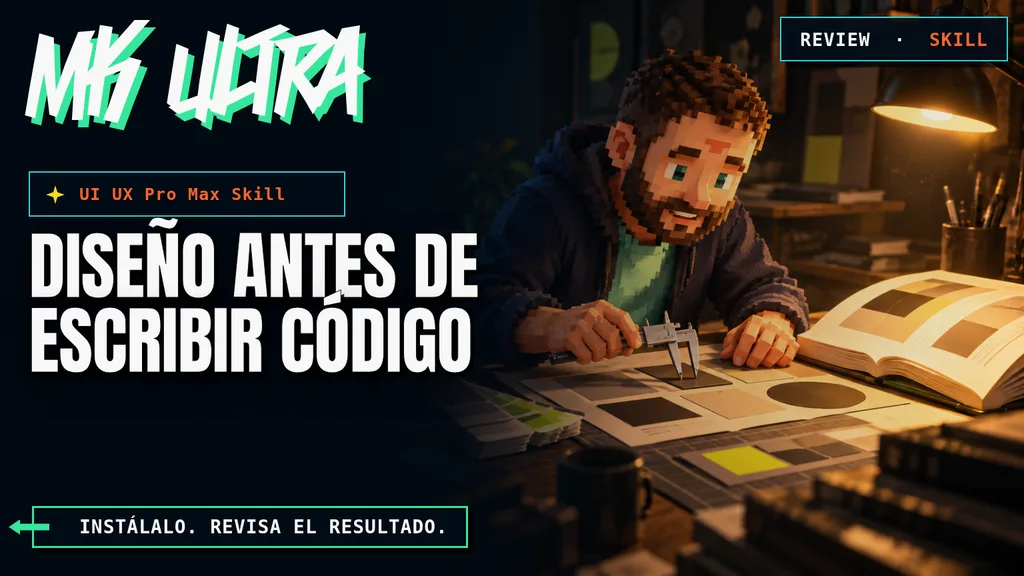 Review de UI UX Pro Max Skill: análisis, límites y veredicto