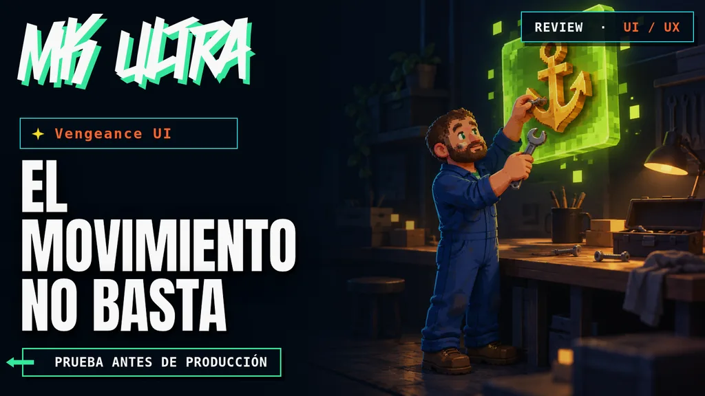 Review de Vengeance UI: análisis, límites y veredicto