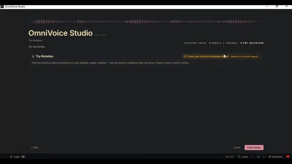 OmniVoice Studio in action