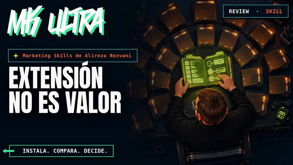 Review de Marketing Skills de Alireza Rezvani: análisis, límites y veredicto