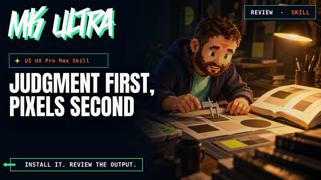 UI UX Pro Max Skill review: analysis, limitations and verdict