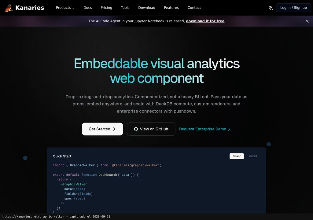 La web oficial de Graphic Walker