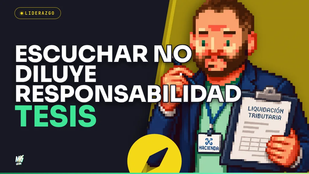 Dictadura benevolente: liderazgo sin reuniones eternas