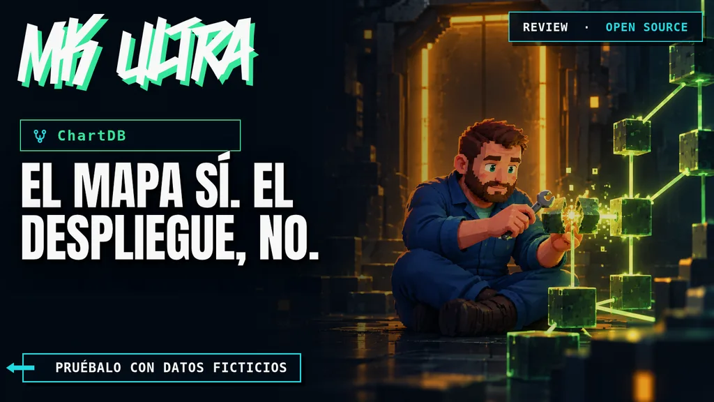 Review de ChartDB: análisis, límites y veredicto
