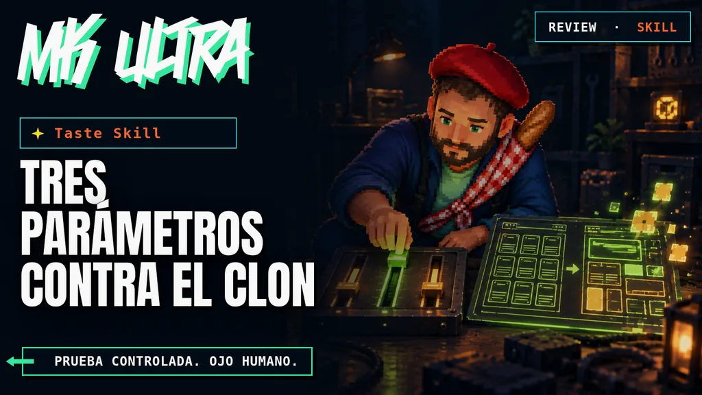 Review de Taste Skill: análisis, límites y veredicto