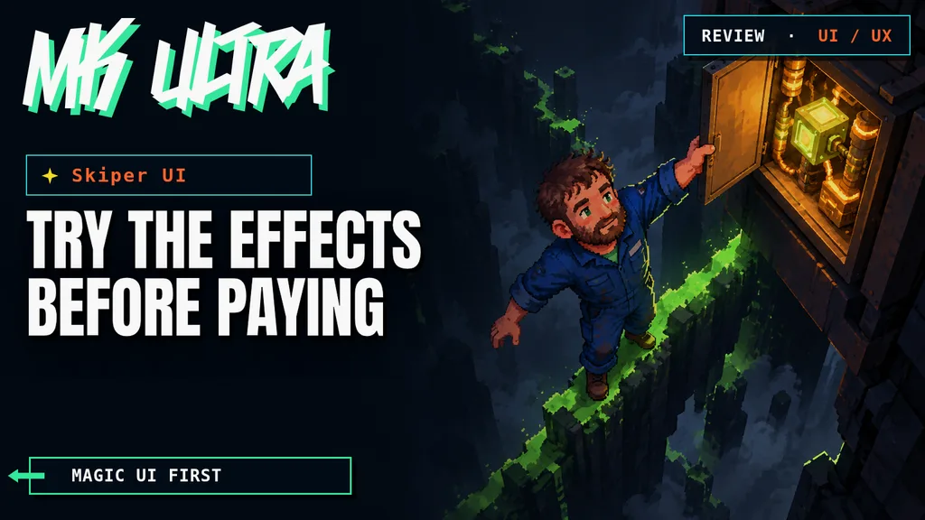 Skiper UI review: analysis, limitations and verdict