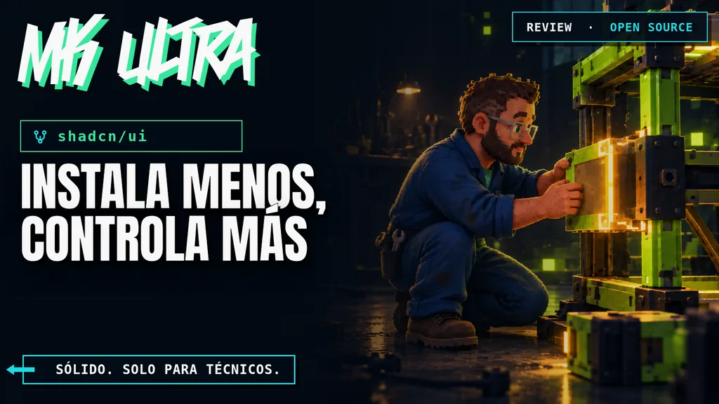 Review de shadcn/ui: análisis, límites y veredicto