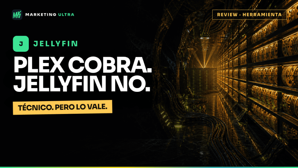 Review de Jellyfin: análisis, límites y veredicto
