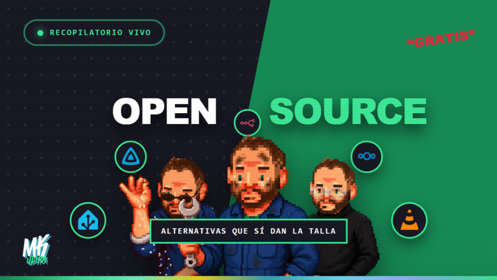 Recopilatorio de aplicaciones open source gratuitas